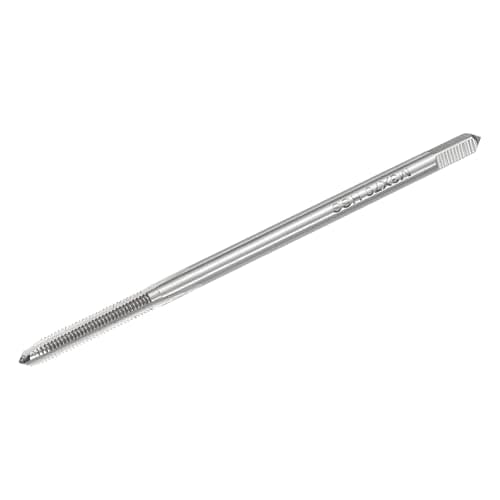 Image of sourcing map Metric Thread Tap M3 x 0.5 H2 70mm Extra Long Straight Flute Screw Thread Milling Machine Taps Threading Tapping Repair Tool