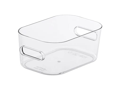 Image of SmartStore Compact Clear Modular Storage Bin Container For Kitchen, XS