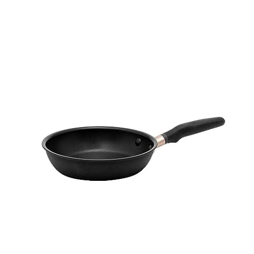Image of Meyer Accent Series Non Stick Frying Pan 20cm - Small Induction Frying Pan with Ergonomic Silicone Handles, Oven & Dishwasher Safe Durable Cookware, Matte Black