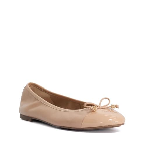 Image of Dune London Ladies Hallo Wide Fit Charm-Detail Ballet Shoes Size UK 5 Ballet Pumps Blush