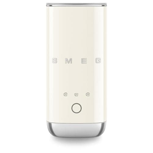 Image of Smeg MFF02CRUK Retro 50s Style Mini Milk Frother, Pre Set Functions, Manual Function, 500W, Cream