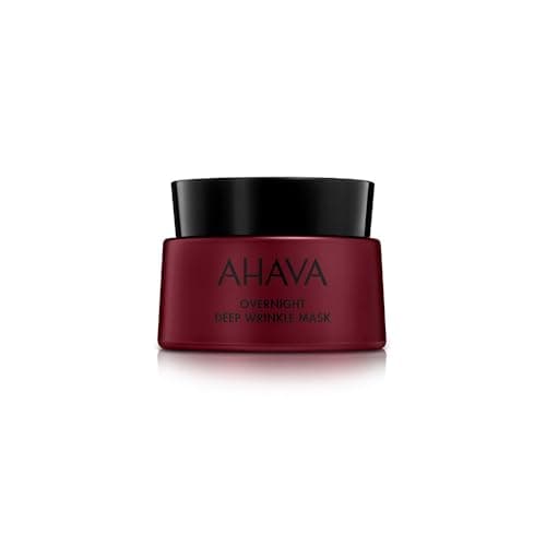 Image of AHAVA Deep Wrinkle Overnight Mask - Anti-Aging Facial Treatment - Reduces the appearance of deep wrinkles (50ml)