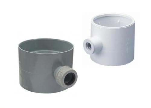 Image of Condensation Drain Heat Recovery Ducting Extractor Shower Bathroom Fan 4" 5" 6" (4" 100mm)