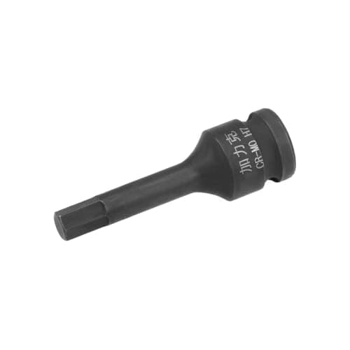 Image of TOP-VIGOR Impact Hex Bit Socket, 3/8" Drive x H7 (7mm) Allen Key Socket, Premium CR-MO Steel Bits, Hex Bit with 60mm Length for Torque Wrench, Ratchet Wrench, Impact Power Drills