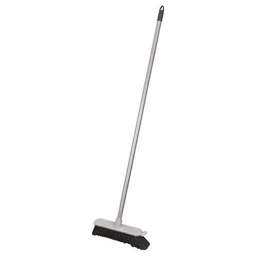 Image of Sealey BM11S Soft Bristle Indoor Use Broom, 280mm, Silver
