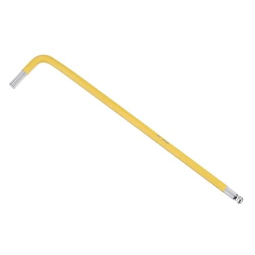 Image of TOP-VIGOR 1Pcs 4mm Ball End Hex Key Wrench, L Shaped Long Arm Ball Point Hexagon Keys Allen Key for Household DIY, Professional Machine Repairing