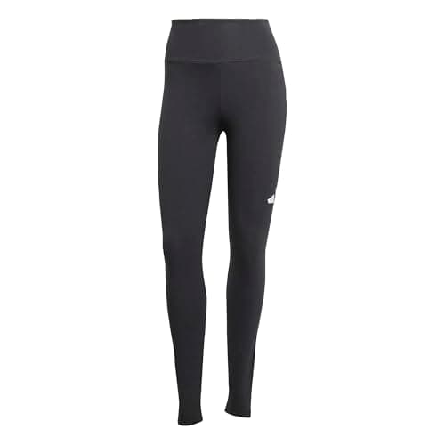 Image of adidas Women's ESSENTIALS BIG LOGO COTTON LEGGINGS, black/white, L