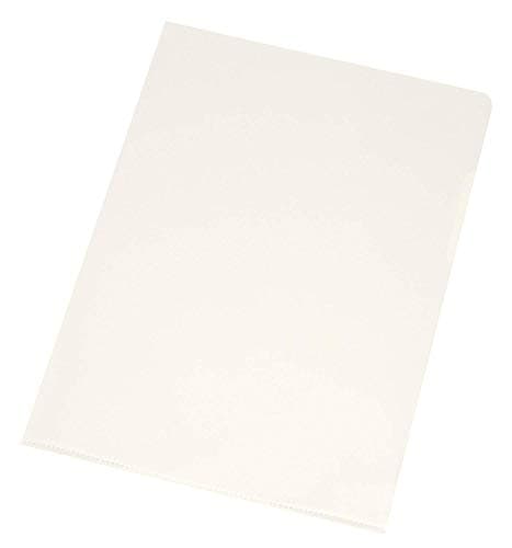 Image of Q-Connect A4 Cut Flush Folder(Pack of 100) - Clear