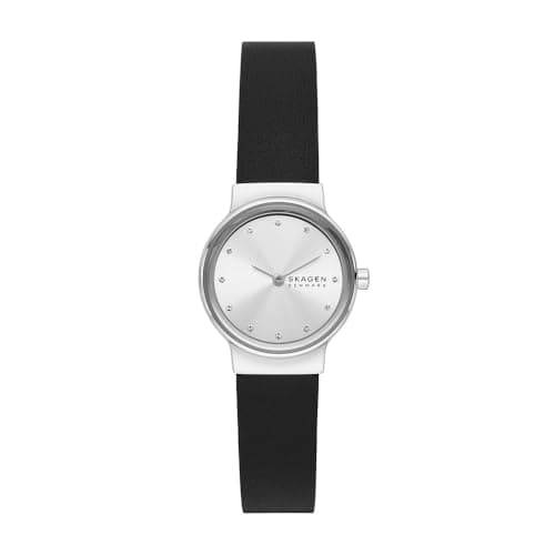 Image of Skagen Freja Lille Watch for Women, Quartz Two Hand Movement with Stainless Steel or Leather Strap