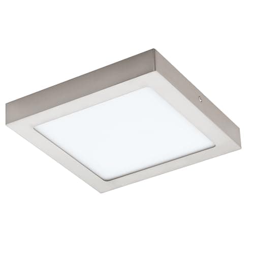 Image of Eglo 96679 LED Satin Nickel Ceiling Light FUEVA-C