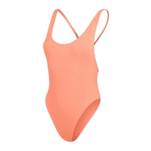 Image of Speedo Womens Gen Solid 1pc 830 Peach 8