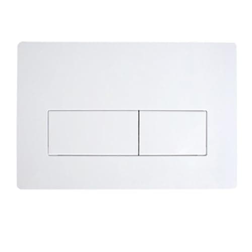 Image of Geberit Sigma Replacement Flush Plate, Dual Flush Button for Sigma 01/20/30/50 UP300 UP320 Cisterns (White)