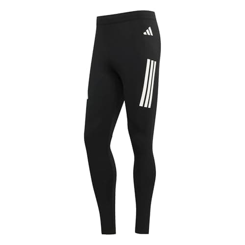 Image of adidas Men's ADI365 Running Iconic Tights, Black, M