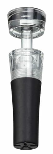 Image of BarCraft Vacuum Wine Stopper,Black,2.5 x 8 cm