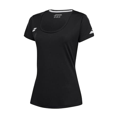 Image of Babolat Women's Play Cap Sleeve Top, black / black, XS