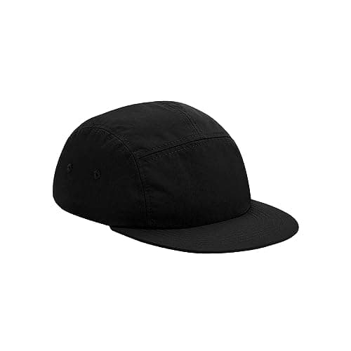 Image of Beechfield® B659 Outdoor 5 Panel Camper Cap - Black