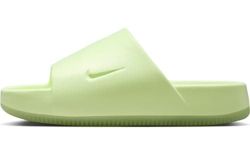 Image of Nike Women Calm Slide, Barely Volt Barely Volt, 5.5 UK