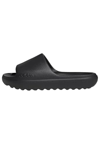 Image of adidas Unisex ADILETTE LUMIA SLIDES, Core Black/Core Black/Core Black, 9 UK