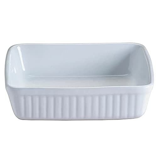 Image of Mason Cash 2001.549 Collection Fine Stoneware Square Roasting Baking and Serving Dish, Ceramic, White, 24 x 24 x 6 cm