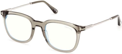 Image of Tom Ford Eyeglasses FT 5904 -B 096 Shiny Dark Green/Palladium