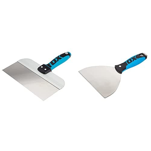 Image of OX Pro Taping Knife - 10" / 250mm & OX Pro Joint Knife - 152mm