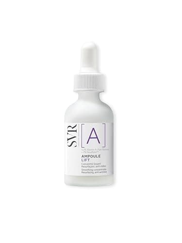Image of SVR [A] Ampoule Lift Retexturing Anti-Wrinkle Face Serum, 0.3% Pure Retinol+ 2% Novoretin Resurfacing Lifting Activator for Irregular, LIfeless Skin and Fine Lines (30ml, Fragrance Free)