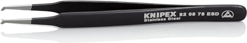 Image of KNIPEX 92 08 78 ESD Precision Tweezers ESD 120 mm