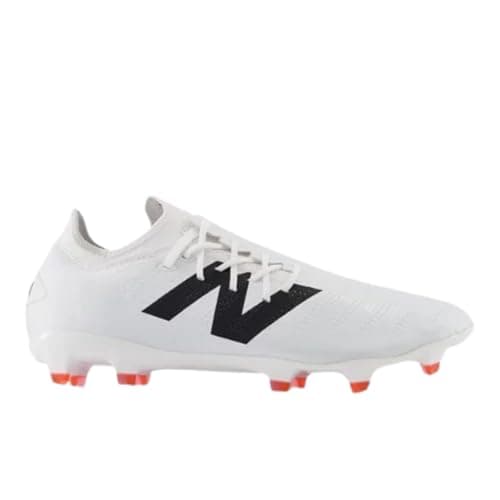 Image of New Balance Men's Furon V7 Pro SG Soccer Shoe, White/Black, 8.5 UK