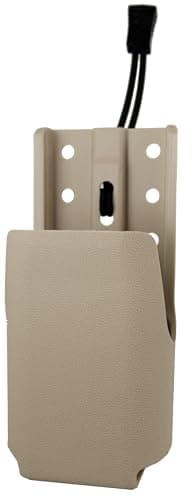 Image of Zero9 Holsters - Model 5001 Portable Radio Case, Radio Holster Compatible with Motorola APX6000 & APX8000 Radios (Silver Tan, Molle Lok)