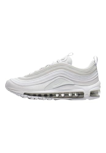 Image of Nike Nike Air Max 97 (gs), Men's Track & Field Shoes Track & Field Shoes, White (White/White/Metallic Silver 000), 6 UK (40 EU)