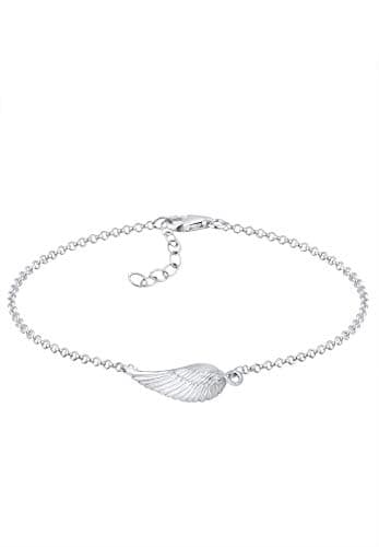 Image of Elli Bracelet Women Wing Feather in 925 Sterling Silver