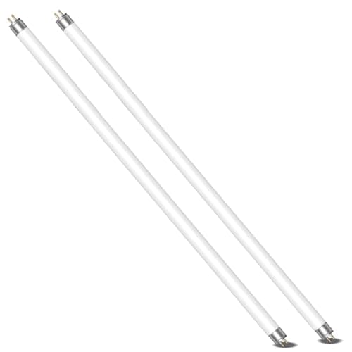 Image of Liuyife 2 Pack 14W Fluorescent Tube, T5 Cool White 4000K, 549mm, G5 Base Low Energy Consumption Tube Light, Emergency Energy Saving Light, Suitable for Kitchen, Bathroom, Cabinet, Garage