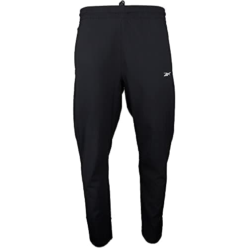 Image of Reebok Workout Ready Woven Trackster Pant, Black, X-Small