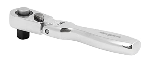 Image of Sealey Siegen 1/4" Sq Drive Micro Flexi-Head Ratchet Wrench - S01254