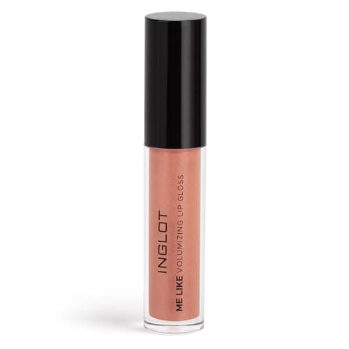 Image of Inglot Me Like Volumizing Lip Gloss – High-Shine Gloss for Fuller and Bold Lips | Long-Lasting | Non-Sticky Gloss | Plumping Effect and Rich Color | 4.8 ml | 56