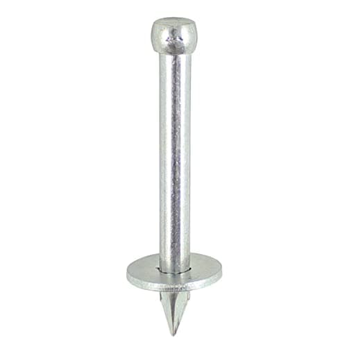 Image of TIMCO Washered Masonry Nails - 3.7 x 35 - Box of 100