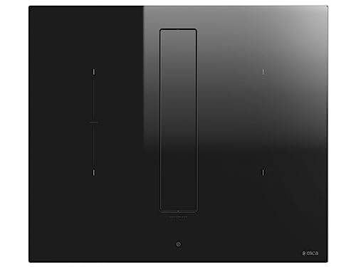 Image of Electric induction hob (4 induction field) with a built-in cooker hood (extractor version) from Elica Nikola Tesla Fit BL/A/60 PRF0167053