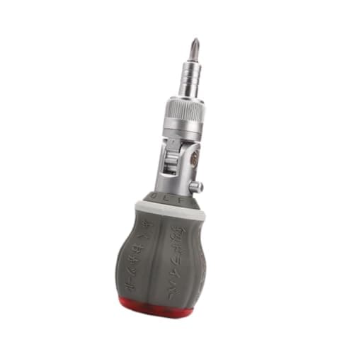 Image of QUILSTM Multi Functional Ratcheting Screwdriver Compact with Magnetic Bits DIY Projects Not Only As Regular Ratchet Screwdriver Ratchet Repair Tool Rotatable Head