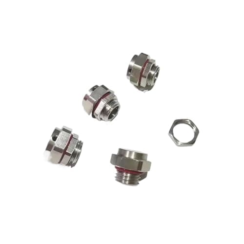 Image of Waterproof Air Vent Valves SS304 Permeability Screw Type with Hex Nut IP67 Stainless Steel Valve(M16x1.5,BRASS-1PCS)