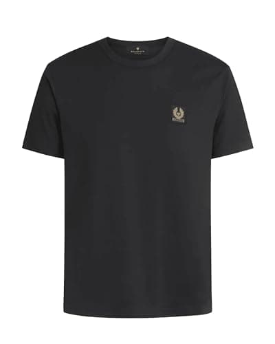 Image of Belstaff Cotton Jersey T Shirt Colour : Black, Size : L