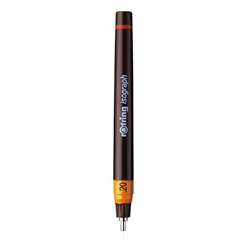 Image of rOtring Isograph Technical Drawing Pen | 0.20 mm | Refillable Fineliner Pen