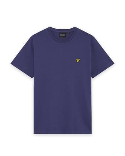 Image of Lyle & Scott SS T-Shirts Plain T-Shirt Y125 Rich Navy, XL