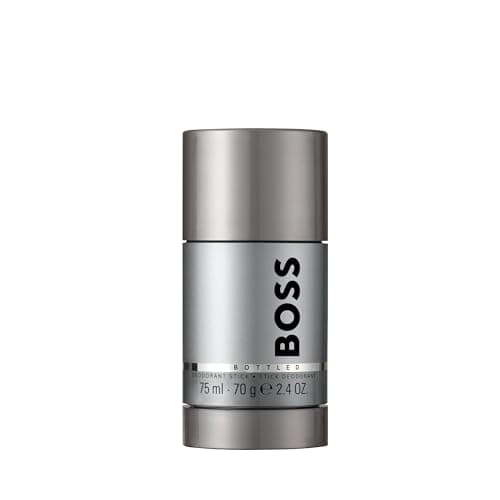 Image of BOSS Bottled Deodorant Stick for Him - Woody Scent with Notes of Apple, Cinnamon and Wood - Light Longevity - 75ml