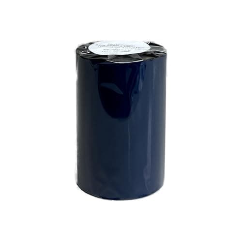 Image of 1 Rolls Wolfbarco 4.33" x 1476' (110m x 450m) Black Premium Resin-Enhanced Wax Thermal Transfer Ribbon Compatible with Zebra,TEC, INTERMEC,Citizen,TSC,GODEX,ARGOX Printers
