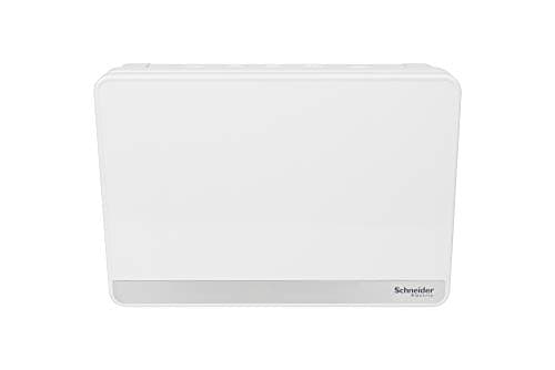 Image of Schneider Electric Easy9+ - Consumer Unit, 12 Way, No Incomers, Surface Mount Enclosure, Semi Flush Kit available, EZ9E12MCU, Metal
