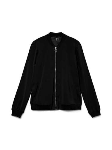 Image of VERO MODA Women's Vmcoco L/S Bomber Ga Noos Jacket, black, XL
