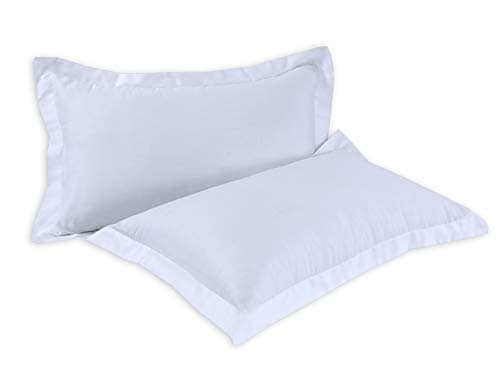 Image of Sapphire collection 800 Thread Count Pure Egyptian Cotton Super Soft Hotel Quality White Oxford Pair Of Pillowcase