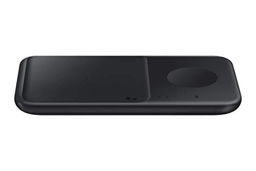 Image of Samsung Wirelss Duo Charger - Samsung Official Fast Wireless Charging Pad Qi Enabled - Black