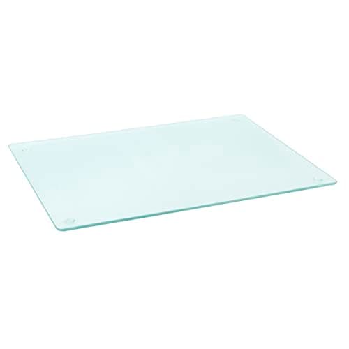 Image of Creative Tops Everyday Home Textured Translucent Glass Worktop Protector, 40 x 30 cm (16" x 12")