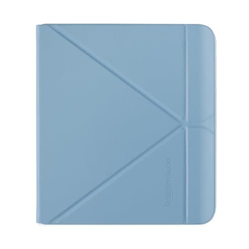 Image of Kobo Libra Colour SleepCover Case | Dusk Blue | Sleep/Wake Technology | Built-In 2-Way Stand | Vegan Leather | Compatible with 7” Kobo Libra Colour eReader
